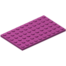 Plate 6 x 10 - Magenta