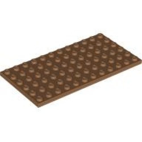 Деталь LEGO 3028 Plate 6 x 12 - Medium Nougat
