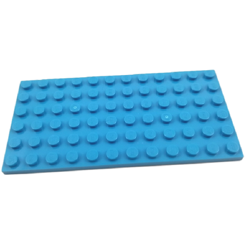 Деталь LEGO 3028 Plate 6 x 12 - Dark Azure