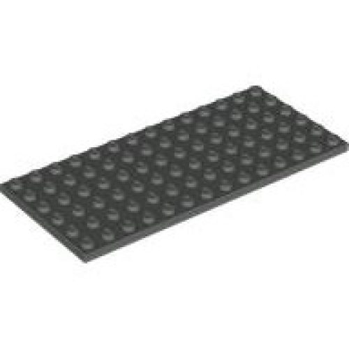 Деталь LEGO 3456 Plate 6 x 14 - Dark Gray