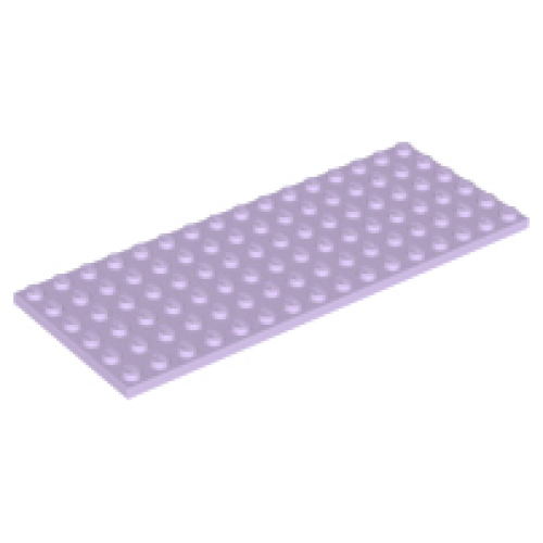 Деталь LEGO 3027 Plate 6 x 16 - Lavender