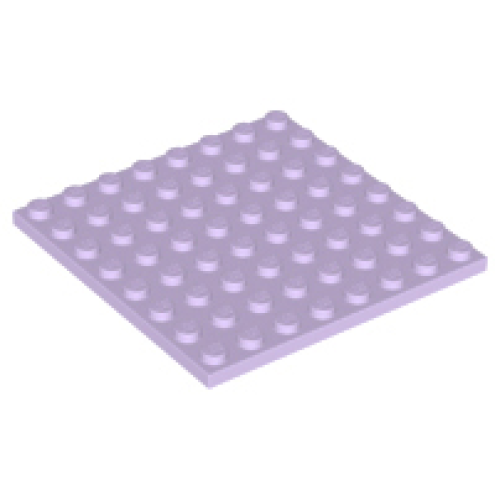 Деталь LEGO 41539 Plate 8 x 8 - Lavender