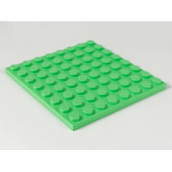 Plate 8 x 8 - Medium Green