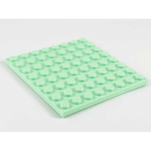 Деталь LEGO 41539 Plate 8 x 8 - Light Green