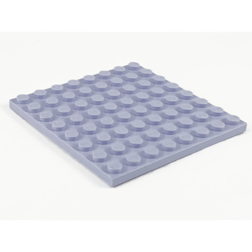 Деталь LEGO 41539 Plate 8 x 8 - Light Violet