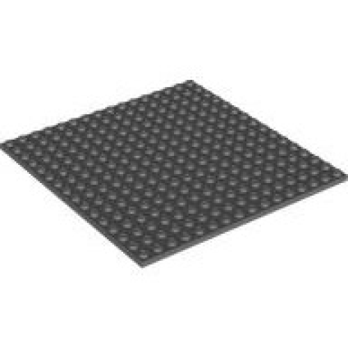 Деталь LEGO 91405 Plate 16 x 16 - Dark Bluish Gray