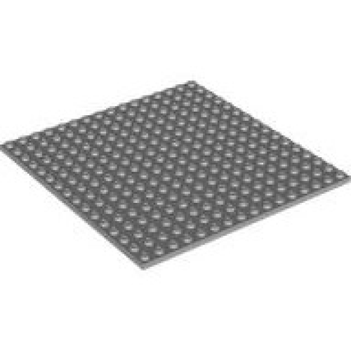 Деталь LEGO 91405 Plate 16 x 16 - Light Bluish Gray