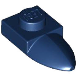 Plate, Modified 1 x 1 with Tooth Horizontal - Dark Blue