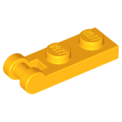 Plate, Modified 1 x 2 with Bar Handle on End - Bright Light Orange
