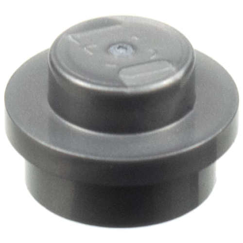 Деталь LEGO 4073 Plate, Round 1 x 1 - Flat Silver
