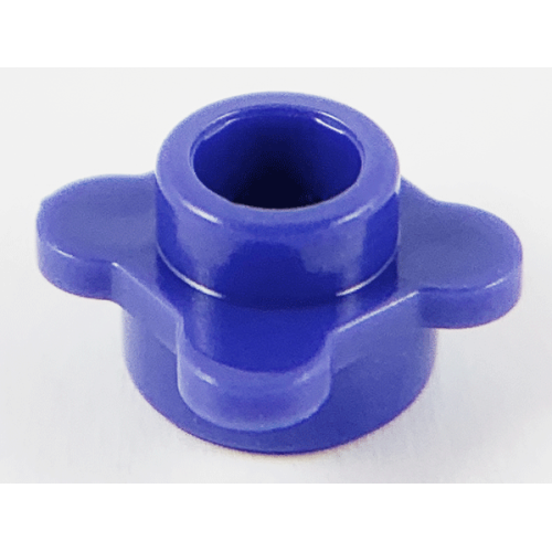 Деталь LEGO 33291 Plate, Round 1 x 1 with Flower Edge (4 Knobs / Petals) - Violet