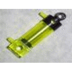 Pneumatic Cylinder with 2 Inlets Medium (48mm) with Black Top - Trans-Neon Green Pneumatic Cylinder with 2 Inlets Medium (48mm) with Black Top - Trans-Neon Green
