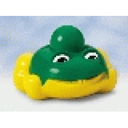 Primo Animal Squirt Frog with Green Top - Yellow