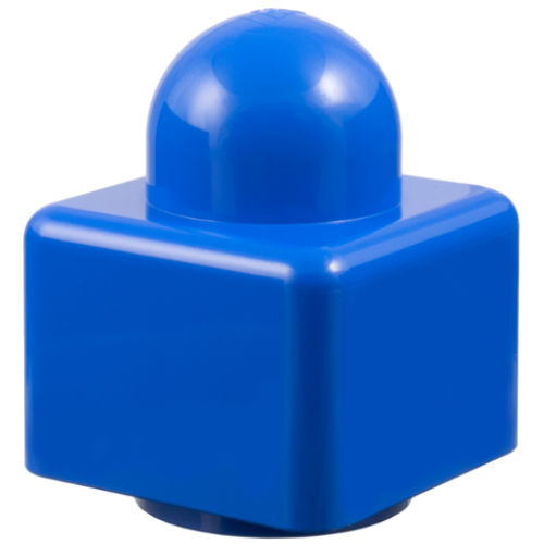 Деталь LEGO 31000 Primo Brick 1 x 1 - Blue