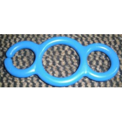Primo Teether Chain Link End - Blue Primo Teether Chain Link End - Blue
