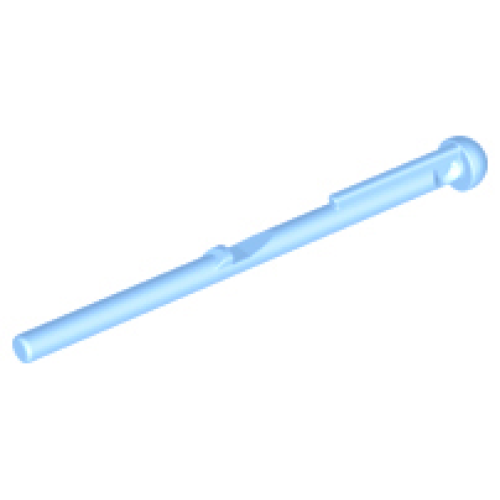 Деталь LEGO 15303 Projectile Arrow, Bar 8L with Round End (Spring Shooter Dart) - Bright Light Blue