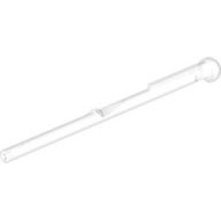 Projectile Arrow, Bar 8L with Round End (Spring Shooter Dart) - Trans-Clear