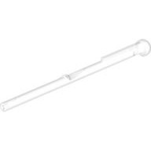 Деталь LEGO 15303 Projectile Arrow, Bar 8L with Round End (Spring Shooter Dart) - Trans-Clear