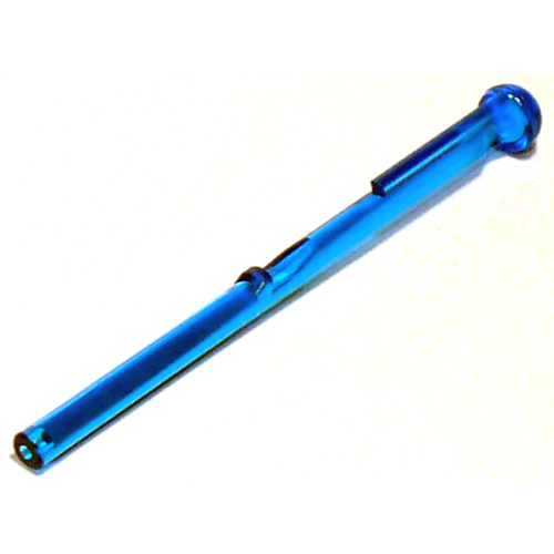 Деталь LEGO 15303 Projectile Arrow, Bar 8L with Round End (Spring Shooter Dart) - Trans-Dark Blue