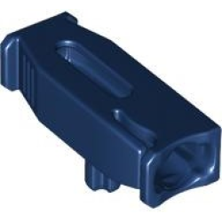 Projectile Launcher, 4 x 2 x 1 with Bottom Axle (For 1 x 1 Round Tiles) - Dark Blue