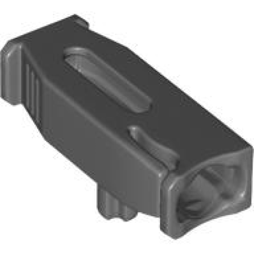 Деталь LEGO 41812 Projectile Launcher, 4 x 2 x 1 with Bottom Axle (For 1 x 1 Round Tiles) - Dark Bluish Gray