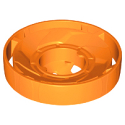 Propeller 1 Blade Solid 10 Diameter (Ninjago Spinjitzu Rotor) - Orange Propeller 1 Blade Solid 10 Diameter (Ninjago Spinjitzu Rotor) - Orange