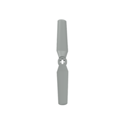 Propeller 2 Blade 9 Diameter - Light Gray Propeller 2 Blade 9 Diameter - Light Gray