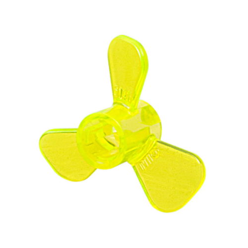 Деталь LEGO 6041 Propeller 3 Blade 3 Diameter with Axle Hole - Trans-Neon Green