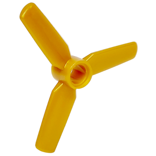 Деталь LEGO 92842 Propeller 3 Blade 5 Diameter - Pearl Gold