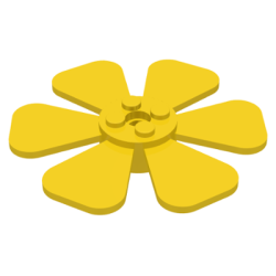 Propeller 6 Blade Fan 8 x 8 - Yellow Propeller 6 Blade Fan 8 x 8 - Yellow