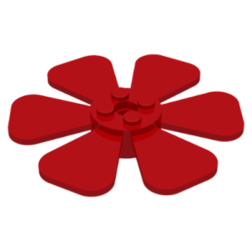 Деталь LEGO 30078 Propeller 6 Blade Fan 8 x 8 - Red