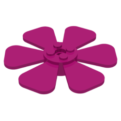 Propeller 6 Blade Fan 8 x 8 - Magenta Propeller 6 Blade Fan 8 x 8 - Magenta