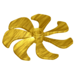 Propeller 7 Blade 6 Diameter - Pearl Gold Propeller 7 Blade 6 Diameter - Pearl Gold