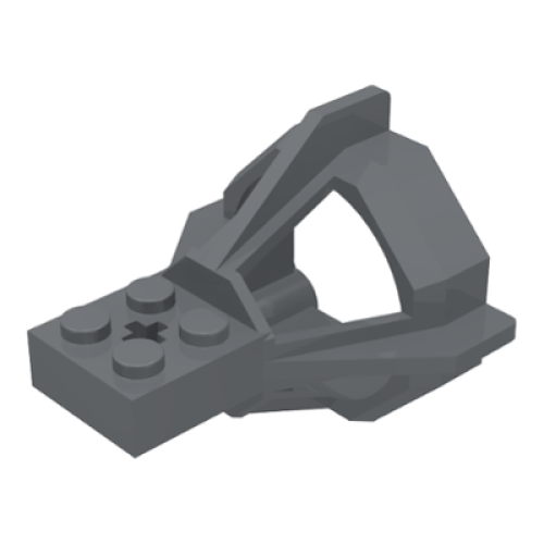 Деталь LEGO 6040 Propeller Housing - Dark Bluish Gray