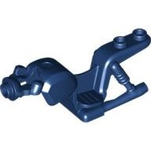 Деталь LEGO 65521 Motorcycle Fairing, Chopper - Dark Blue