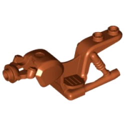 Motorcycle Fairing, Chopper - Dark Orange