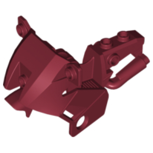 Деталь LEGO 52035 Motorcycle Fairing, City - Dark Red