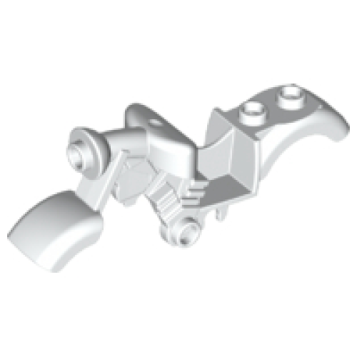 Деталь LEGO 85983 Motorcycle Fairing, Vintage - White