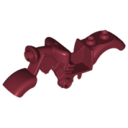 Motorcycle Fairing, Vintage - Dark Red Motorcycle Fairing, Vintage - Dark Red