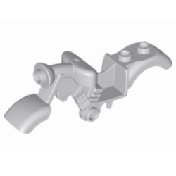 Motorcycle Fairing, Vintage - Light Bluish Gray Motorcycle Fairing, Vintage - Light Bluish Gray