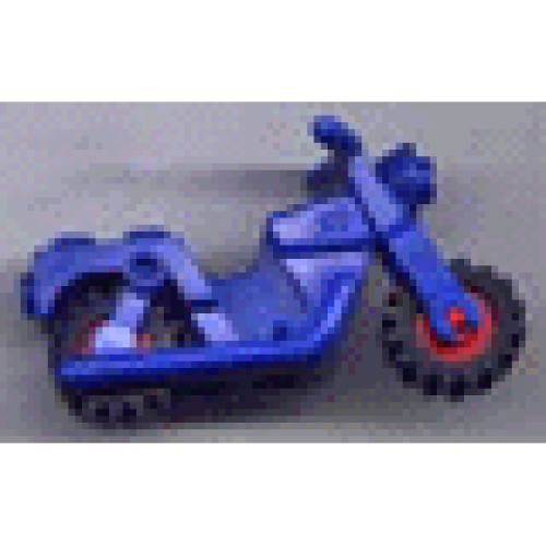Деталь LEGO x81c00 Motorcycle Town (Undetermined Type) - Blue