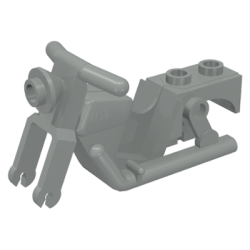 Motorcycle Town Body - Light Gray