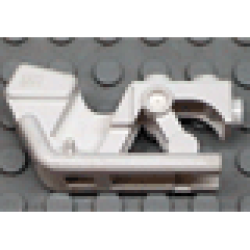 Motorcycle Town Body Rear - Part of x81 - White Motorcycle Town Body Rear - Part of x81 - White