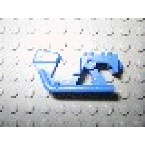 Деталь LEGO x81sub2 Motorcycle Town Body Rear - Part of x81 - Blue