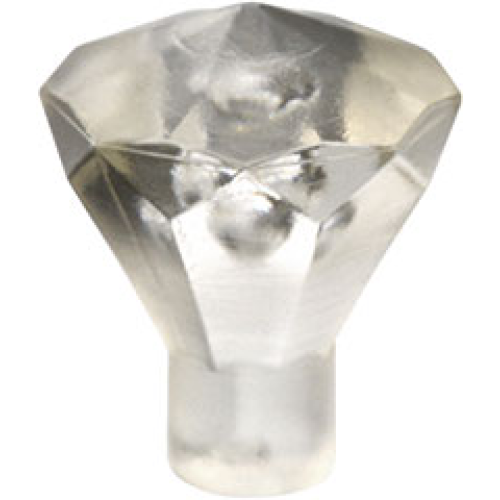 Деталь LEGO 30153 Rock 1 x 1 Jewel 24 Facet - Trans-Clear