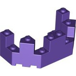 Castle Turret Top 4 x 8 x 2 1/3 - Dark Purple Castle Turret Top 4 x 8 x 2 1/3 - Dark Purple