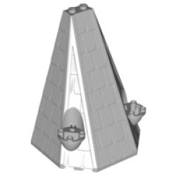 Tower Roof 6 x 8 x 9 - Light Bluish Gray