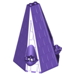 Tower Roof 6 x 8 x 9 - Dark Purple