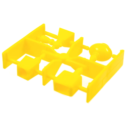 Scala Accessories - Complete Sprue - Perfume Bottles (Belville) - Yellow