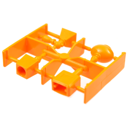Scala Accessories - Complete Sprue - Perfume Bottles (Belville) - Orange